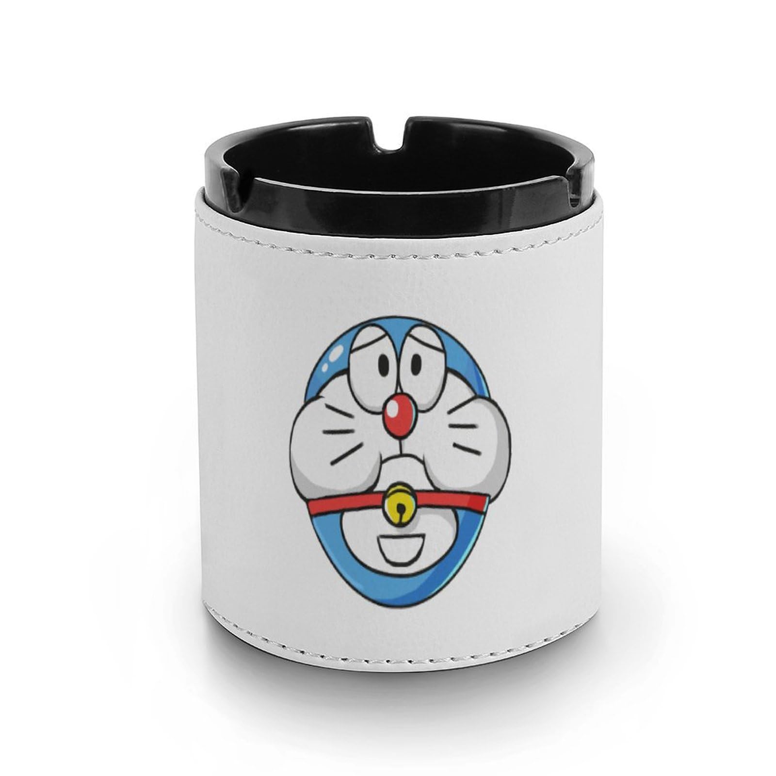 Amazon.co.jp: ドラえもん 灰皿 革製灰皿 丸い灰皿 円筒形灰皿